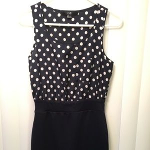 XXI Navy Polka Dot Dress